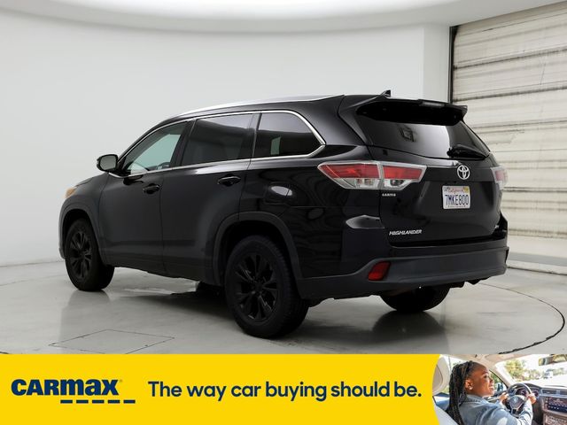 2015 Toyota Highlander XLE