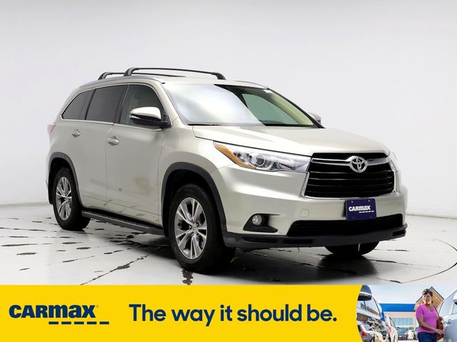 2015 Toyota Highlander XLE