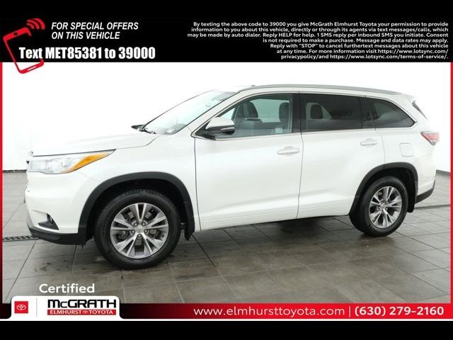 2015 Toyota Highlander XLE