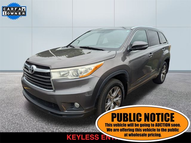 2015 Toyota Highlander XLE