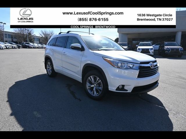 2015 Toyota Highlander XLE