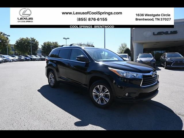 2015 Toyota Highlander XLE