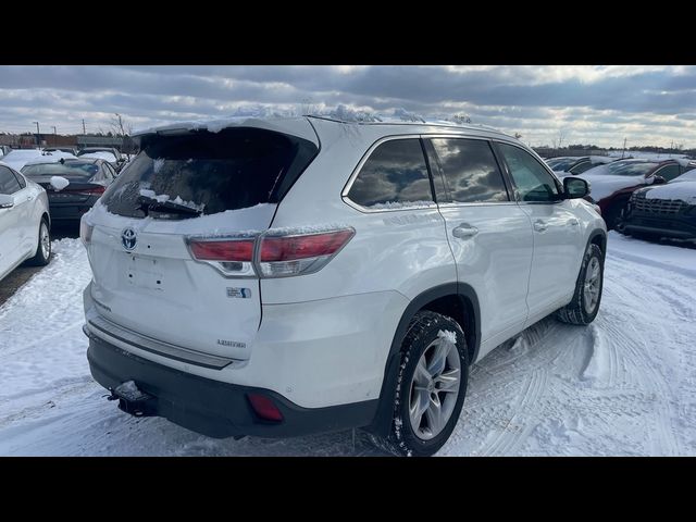 2015 Toyota Highlander Hybrid Limited Platinum