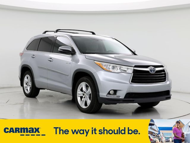 2015 Toyota Highlander Hybrid Limited Platinum