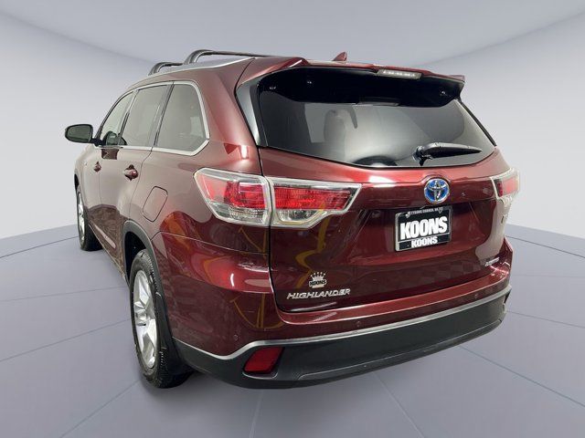 2015 Toyota Highlander Hybrid Limited Platinum