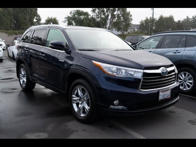 2015 Toyota Highlander Hybrid Limited