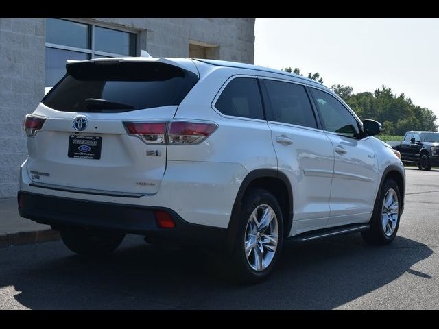 2015 Toyota Highlander Hybrid Limited Platinum