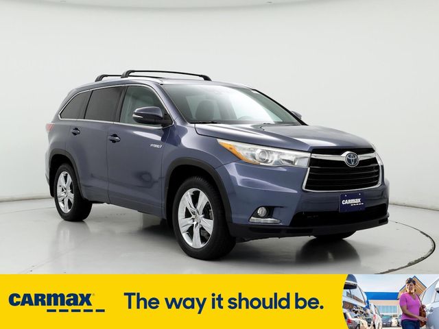 2015 Toyota Highlander Hybrid Limited Platinum