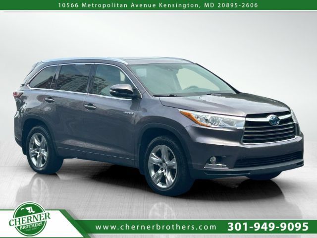 2015 Toyota Highlander Hybrid Limited Platinum