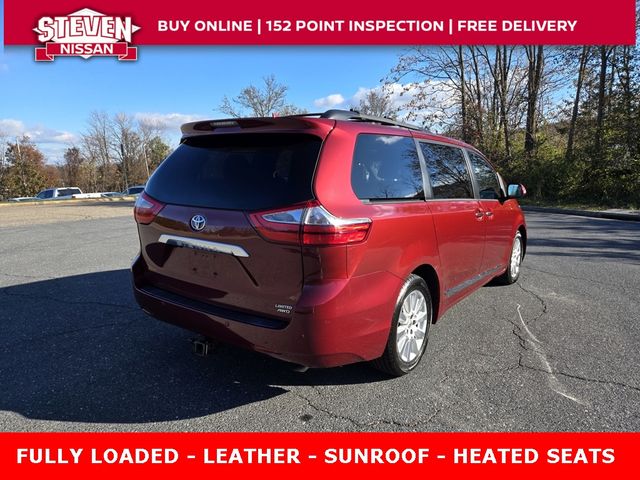 2015 Toyota Sienna Limited Premium