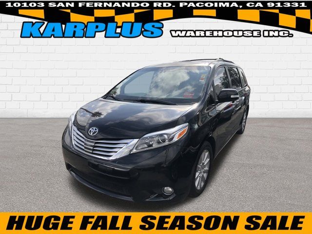 2015 Toyota Sienna Limited Premium