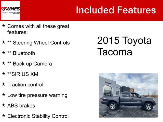 2015 Toyota Tacoma Base