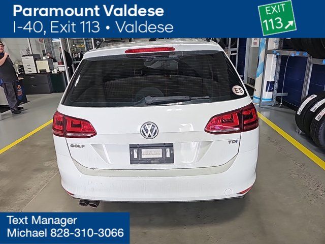 2015 Volkswagen Golf SportWagen TDI SE