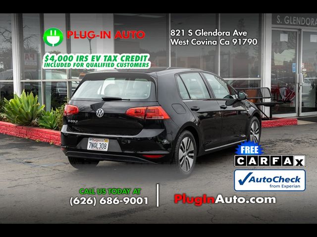 2015 Volkswagen e-Golf SEL Premium