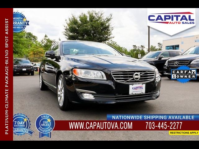 2015 Volvo S80 T6 Platinum