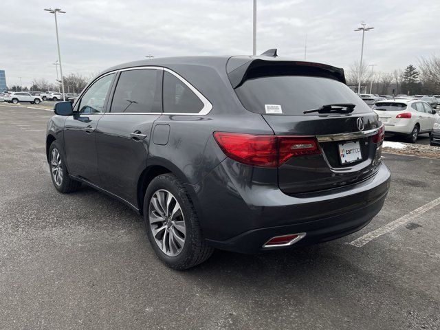 2016 Acura MDX Technology