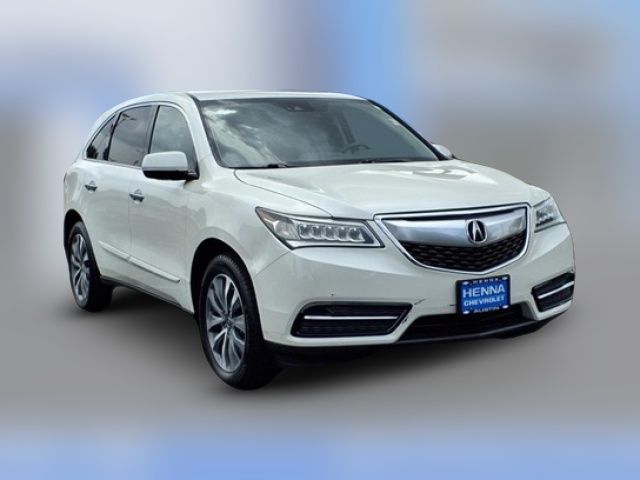 2016 Acura MDX Technology