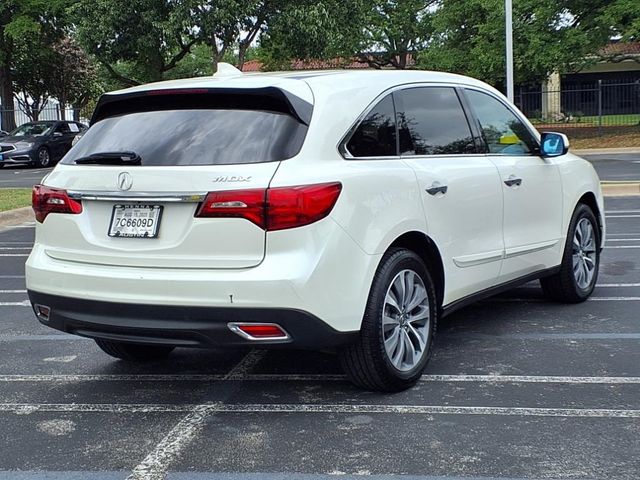 2016 Acura MDX Technology