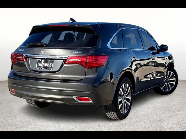 2016 Acura MDX Technology