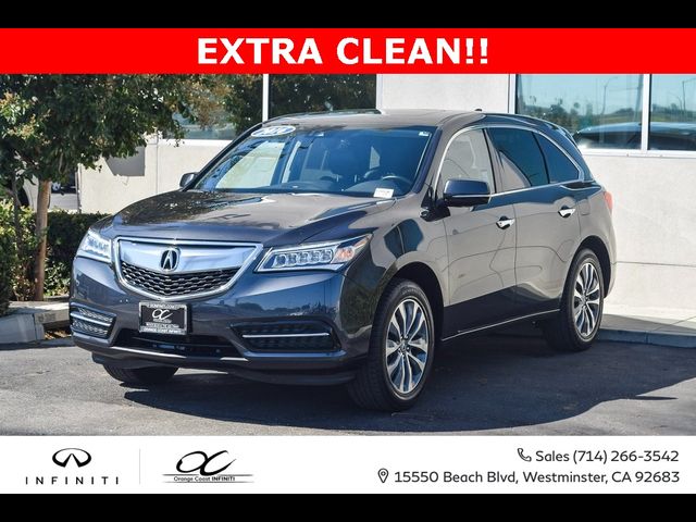 2016 Acura MDX Technology Acurawatch Plus