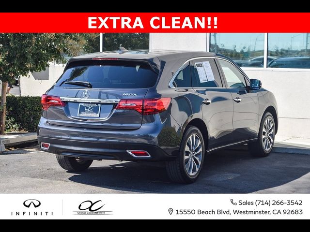 2016 Acura MDX Technology Acurawatch Plus