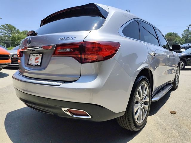 2016 Acura MDX Technology