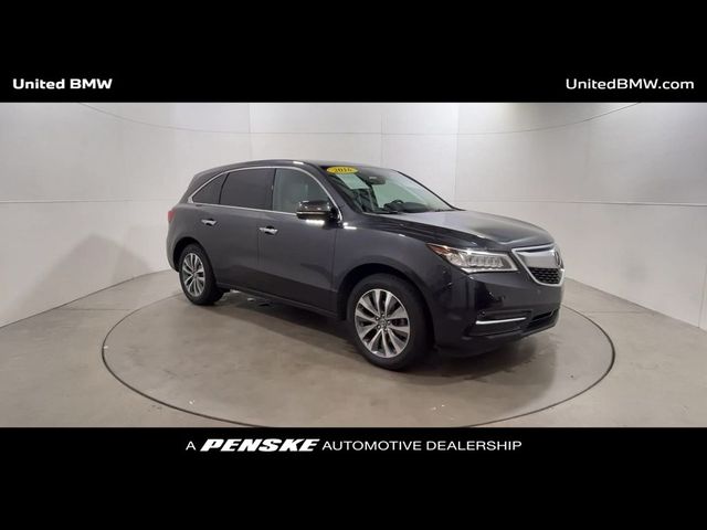 2016 Acura MDX Technology Entertainment