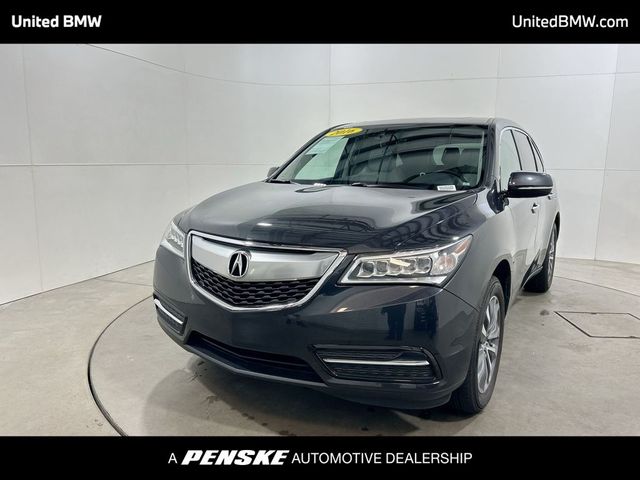 2016 Acura MDX Technology Entertainment