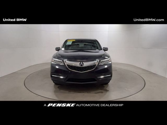 2016 Acura MDX Technology Entertainment