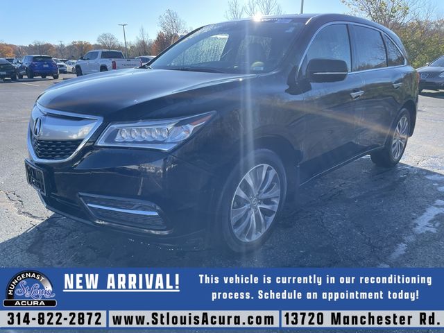 2016 Acura MDX Technology