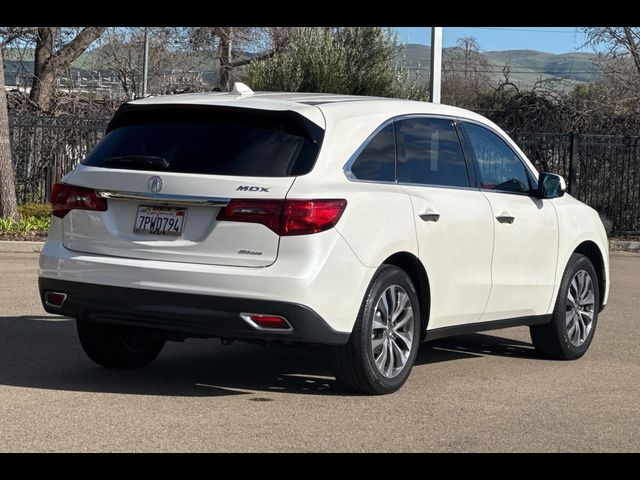 2016 Acura MDX Technology