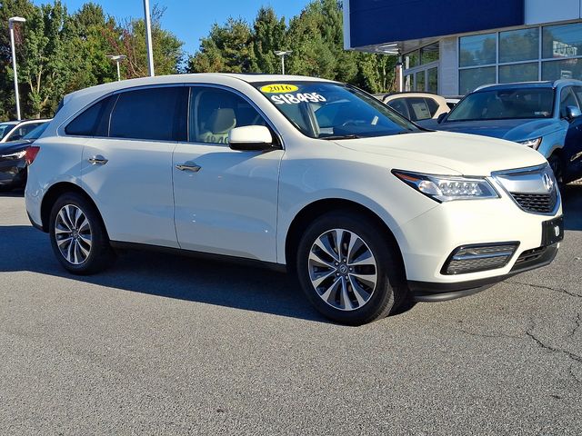 2016 Acura MDX Technology