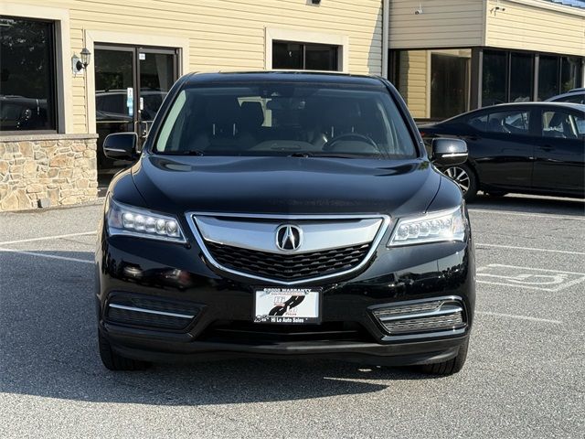 2016 Acura MDX Technology Acurawatch Plus