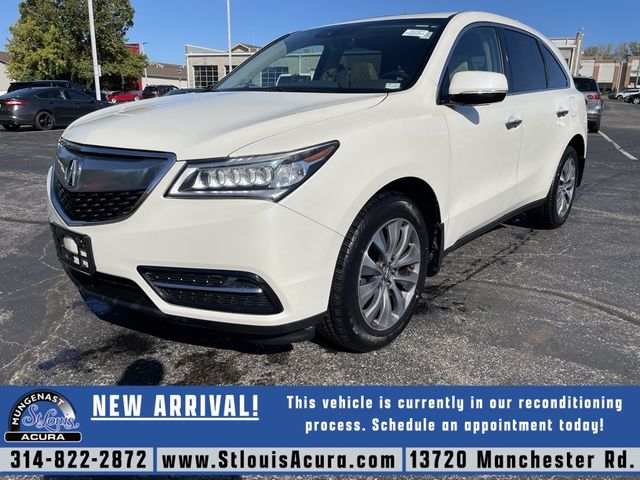 2016 Acura MDX Technology Acurawatch Plus