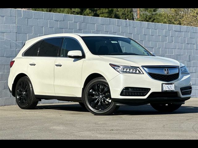 2016 Acura MDX Technology