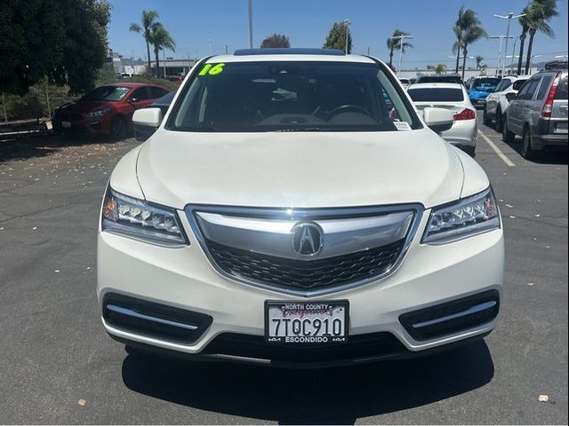 2016 Acura MDX Technology