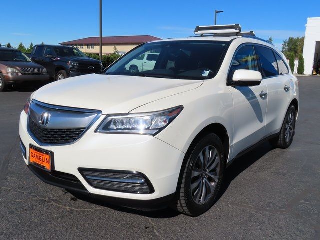 2016 Acura MDX Technology