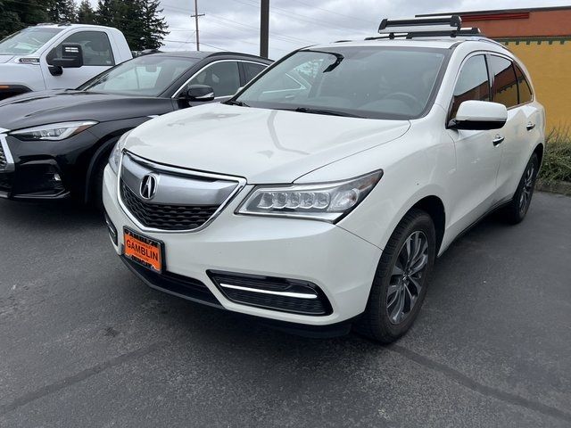 2016 Acura MDX Technology