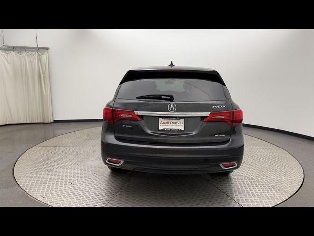 2016 Acura MDX Technology