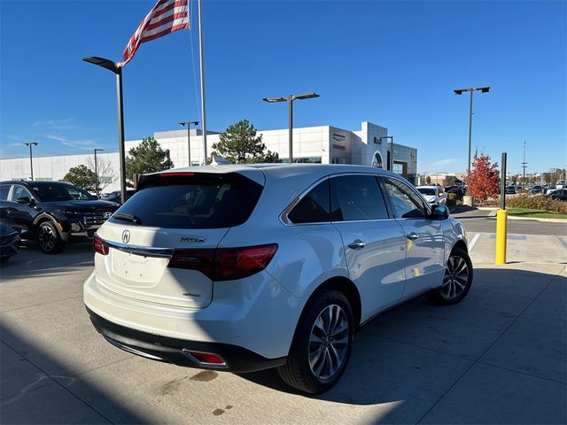 2016 Acura MDX Technology