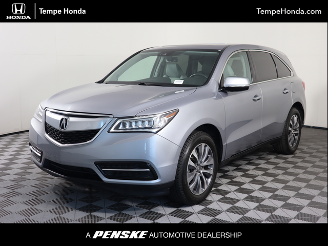 2016 Acura MDX Technology Acurawatch Plus