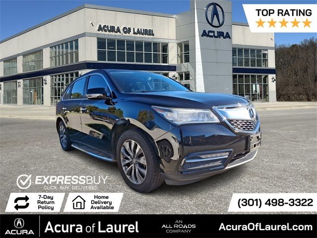 2016 Acura MDX Technology Acurawatch Plus