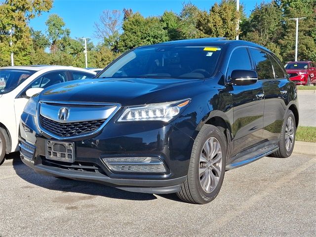 2016 Acura MDX Technology Acurawatch Plus