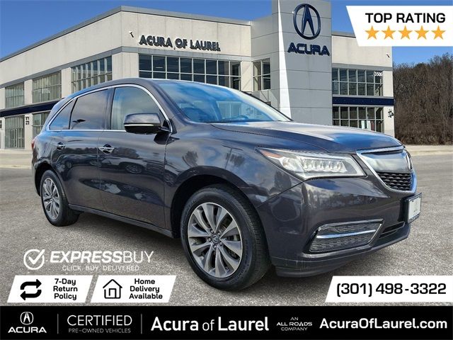 2016 Acura MDX Technology