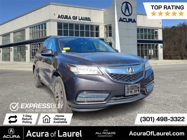 2016 Acura MDX Technology