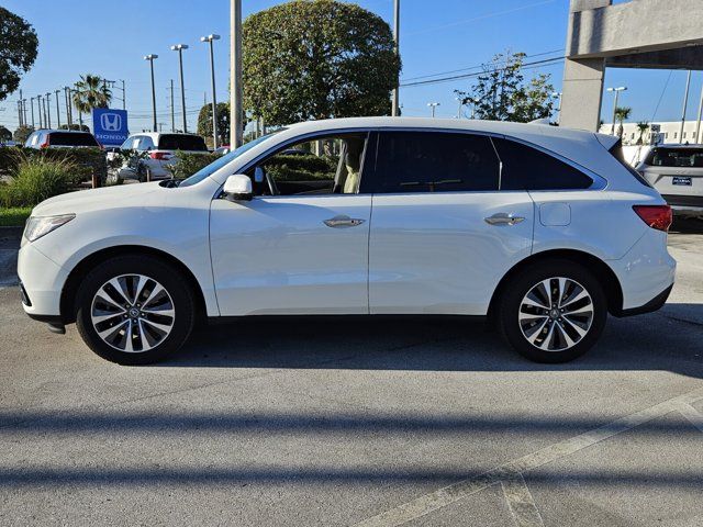 2016 Acura MDX Technology