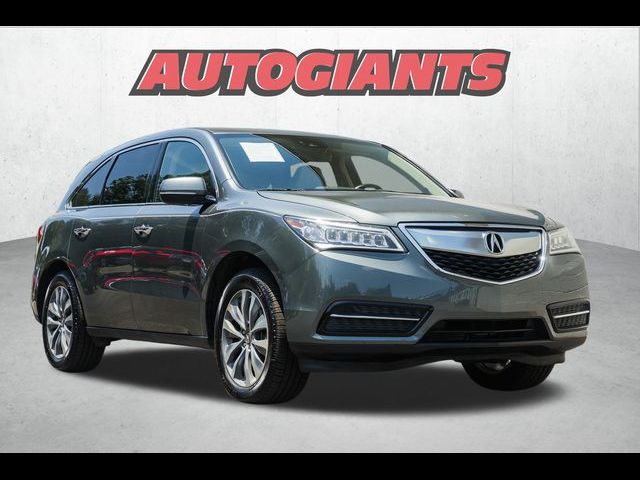 2016 Acura MDX Technology