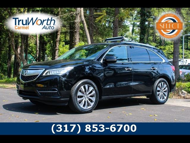 2016 Acura MDX Technology