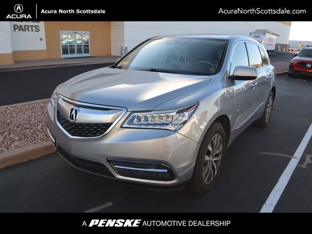 2016 Acura MDX Technology