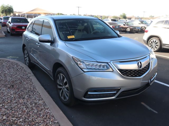 2016 Acura MDX Technology